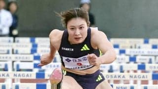 【陸上】女子１００メートル障害決勝　日本記録保持者の福部真子が今季初優勝　中島ひとみとの世陸代表対決制す　それでも「手応えが感じられない」