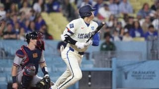 大谷翔平３戦連続安打も…最多勝右腕に完敗　ロバーツ監督は脱帽「完全に彼のペースだった」