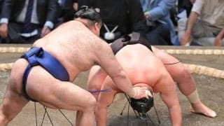 豊昇龍は高安に苦杯　先場所優勝の霧島は白星も、琴桜は敗れる