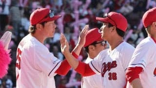 【広島】新井監督「振れている打者多い中よく抑えた」球団初７投手リレーで完封勝利　最下位脱出