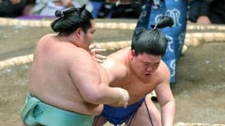 藤ノ川が琴桜から初白星　両横綱に勝った先場所に続き旋風の予感　「先手先手取れてよかった」