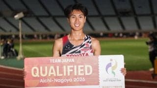 【陸上】鈴木芽吹、アジア大会１万m代表確実！「勝つことが一番だったので、それだけ」
