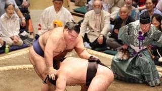 小結高安「初日で勝って最高」上手投げで横綱豊昇龍を撃破「ここからまた上げていきたい」