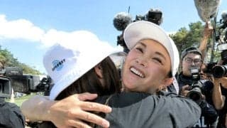 「ゴルフが彼氏と思って」“黄金世代”河本結が明かしたゴルフ漬け生活　念願メジャー初Ｖで年間女王へ弾み