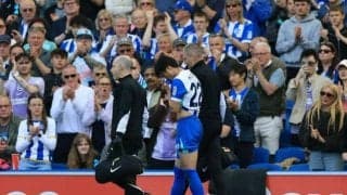 左足負傷の三笘「軽症ではない印象」と森保監督　W杯代表発表控え
