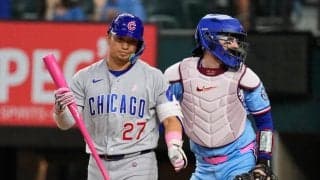 鈴木誠也は４打数無安打３三振、カブス２試合連続の完封負け