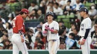 【西武】滝沢夏央が好守連発で中５日先発の菅井支える　新潟県出身者の安打記録タイへあと「２」