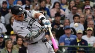 ヤンキース・ジャッジ16号、村上宗隆を抜いてリーグ単独トップ　ここ８試合で４発と打撃好調
