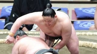 ２場所連続全休の三田が三段目で復帰　「自分の名前を呼ぶ声やタオルがあって、とても心の支えになった」白星で飾る