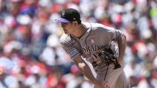 ロッキーズ菅野智之、５回５失点で３敗目「アジャストに時間が」日米通算150勝ならず