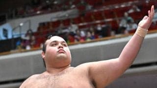 幕下・玉欧山が白星発進「今までで一番良かった。会心の出来」