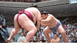 幕内・翔猿が連勝発進　「攻められている。動きはいい」