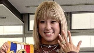 【ボクシング】女子世界王者・晝田瑞希がエジプト・ピラミッドでＶ７戦「必ずＫＯ勝ちして、ベルトを持って日本に帰ります！」