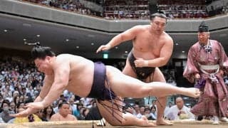 「パパはお相撲さん」　負けられない理由ができた霧島　２横綱１大関不在の夏場所で主役に
