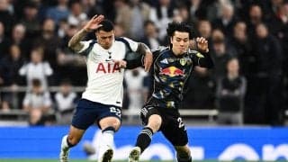 田中碧は終盤までハードワークして貢献　残留決定のリーズ、アウェーでトットナムとドロー