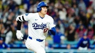 大谷翔平は「1番・DH」　HR出れば11試合ぶり…ベッツ復帰でMVPトリオ復活、ド軍スタメン発表