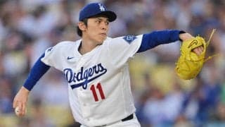 佐々木朗希、中８日の先発マウンド　初回は３者凡退の無失点スタート　大谷翔平も１番DHで出場