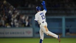 ドジャース６回にマンシーがチームトップ11号ソロ本塁打で同点　先発佐々木朗希の負けを消す