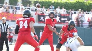 【アメフト】富士通がXプレミア開幕白星発進！東京ガスに完封勝利、キッカー納所が躍動