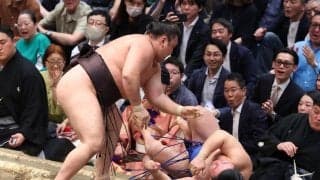 【珍事】藤ノ川の足が出ても審判は見逃し？　八角理事長「あれだけ思い切り出てたらダメだよな」