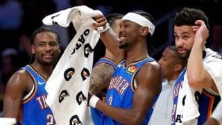 昨季王者サンダーが歴代11チーム目のPO8連勝…SGAが30得点超え試合数で球団歴代2位タイ