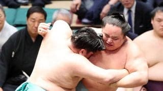 琴勝峰が関脇初白星「最後まで焦らず」一山本を撃破　幕内200勝の節目も「何も感じていない」