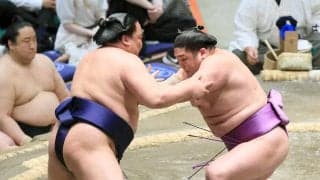 十両・尊富士が押し出しで２勝１敗　地元の青森から応援団来場　２年前のＶパレードは「心の片隅にある」