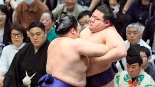 自己最高位の幕内・藤青雲が２勝目　審判交代をはさむ幕内後半戦始めの１、２番の準備の難しさを明かす