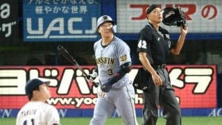 阪神・大山復活弾　３戦ぶりスタメン今季初４番で５号ソロ　打線組み替えズバリ４発１０点大勝で首位浮上