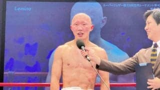 “ミライモンスター”松本圭佑が３回ＴＫＯ再起星　計量失格で１年の資格停止処分から復帰　愛娘誕生日前祝いに「娘のためにも頑張りたい」
