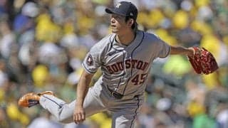 今井達也　復帰登板で三者凡退の立ち上がりも…二回に先頭四球からアロザレーナに先制２ラン被弾　本拠地がタメ息に包まれる