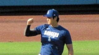 大谷翔平、打席不振きっかけは死球？　試合前会見で大谷の質問集中　死球翌日から２２戦打率・２０９＆１本塁打　ロバーツ監督が打球速度減少の要因分析「良くない組み合わせ」
