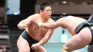 雷親方の長男・垣添が一番出世　２連勝で決める　思わぬタイミングで「武者震いがすごい」