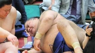 休場の高安は右内転筋を負傷　再出場も視野　師匠の田子ノ浦親方が明かす