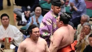 十両復帰の炎鵬、新十両の大花竜を破り４連勝　反省口にするも「勘が研ぎ澄まされている」