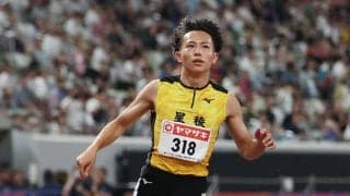 【陸上】17歳清水空跳が“世界最強スプリンター”ノア・ライルズに挑む／セイコーGGP