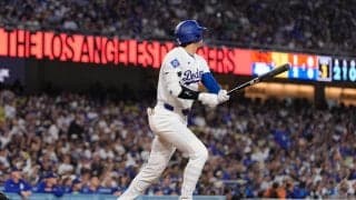 やっと…大谷翔平12試合ぶり７号に感情にじみ…上を向き少し下を向く「いい夜に」ロバーツ監督