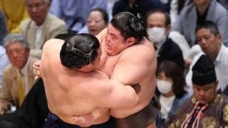 朝白龍　がっちりロックした極め出しで攻めきれなかった理由は「相手の腰が…」詰めの甘さ悔いる