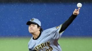 阪神　高橋が６回１失点１１奪三振　４戦連続完封ならずも自己最多タイ５勝目の権利　初回に１失点