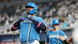 【日本ハム】レイエス来日初３戦連発「甘いボールを狙っていました」新庄監督も称賛「すごいね」