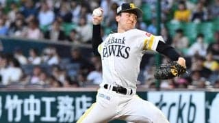 【ソフトバンク】1軍初登板の藤原大翔「この試合のおかげで成長できたと言えるよう」4回２失点