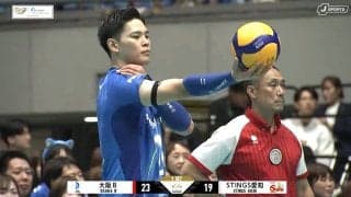揺れて落ちる高速魔球サーブ！ 男子バレー、フランス代表が対応できない衝撃の一球にファン騒然「とてつもなくエグい」
