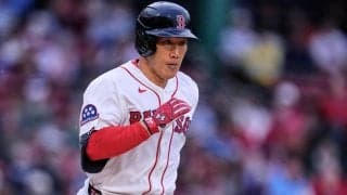 吉田正尚、２打数無安打　左腕相手に代打を送られて退く　レッドソックスは競り勝つ