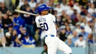 ベッツが復活3号　“代役1番”で好結果、投手・大谷の3勝目へ強力援護