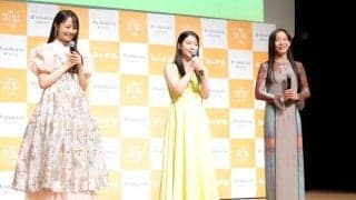 見事な黒髪姿で「黒髪大賞」に出席の高木美帆さん　坂本花織さんの結婚に「心からおめでとうを伝えたい」