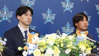 【DeNA】新加入の尾形崇斗「得意じゃないです」井上朋也「僕も得意ではないですけど…」