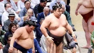 先場所優勝の霧島　自身初の初日からの５連勝　平戸海を退ける