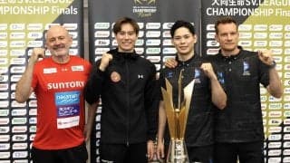 大同生命SV.LEAGUE 男子ファイナルにサントリーと大阪B 互いに尊敬し合う2チームが最終決戦へ