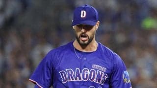 【中日】マラー、７回無失点の好投も打線援護なく降板　今季初勝利ならず