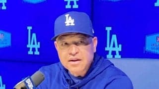 ロバーツ監督　大谷翔平の代打起用は「可能性ある」試合前会見で言及　今季初のスタメン外も終盤の勝負所で起用か「理にかなっている」
